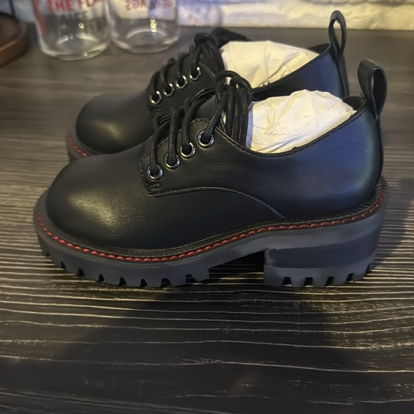 Black vegan leather dress shoes-Boys - Picture 4 of 7